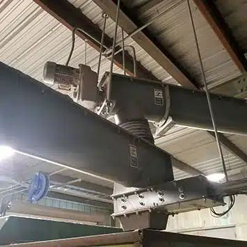 Screw Conveyor to Convey Recycled Wire Waste at Encore Wire in McKinney, TX