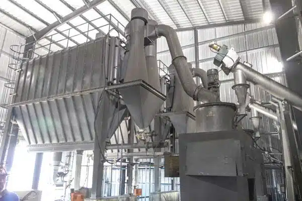 Engineered Carbon Products are Metered to Screens for Separation and Classification