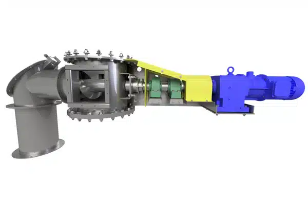 Screw is Supported by 2 Bearings on Drive End