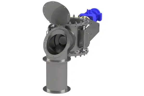 Screw is Accessible from End for Maintenance and Clean Out