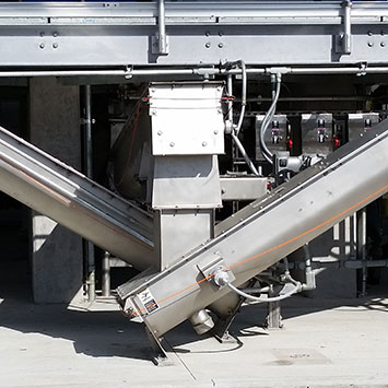 Biosolids Truck Loading System for Georgia Pacific in Foley, FL - KWS Manufacturing