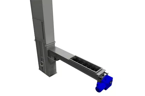 Urea is Accurately Metered to Bucket Elevator