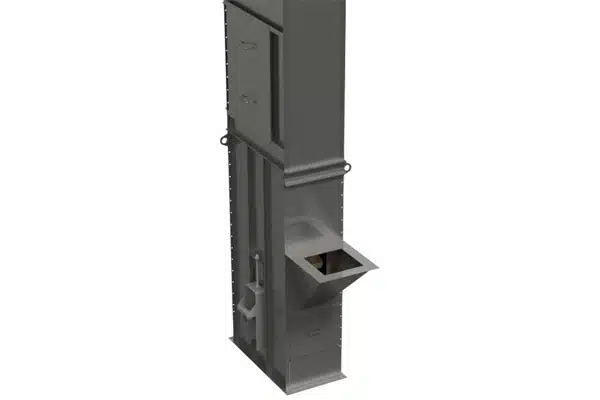 Boot Section Utilizes Screw-Type Take Up for Belt Adjustment