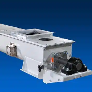 Heavy Duty Screw Conveyors for Conveying Calcinated Gypsum