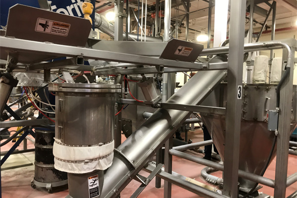 Special Inlet with Flexible Connections Match Bulk Bag Unloader