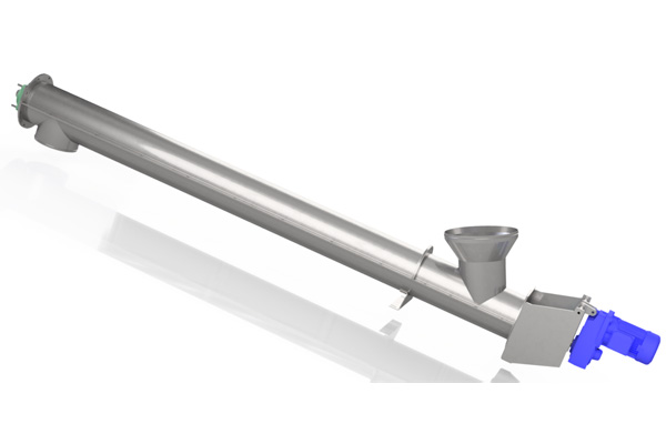 New KWS Screw Feeder is Constructed from 304 Stainless Steel with Food Grade Finish