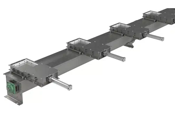 Each Slide Gate Introduced Specific Tobacco Ingredients to the Process