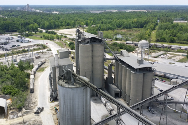 Giant Cement is Located in Harleyville, SC