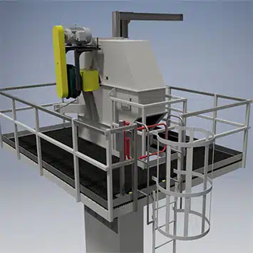 Bucket Elevators for MS Industries Silica Flour in Russellville, AL
