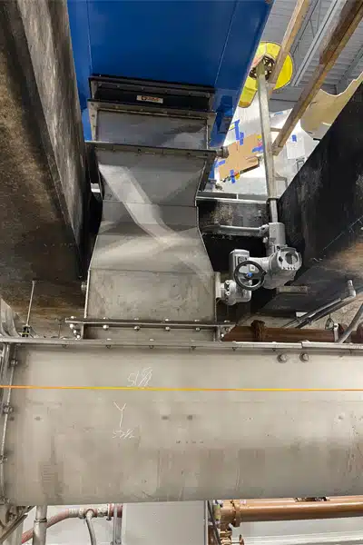 Biosolids are Diverted to Redundant Loadout Systems