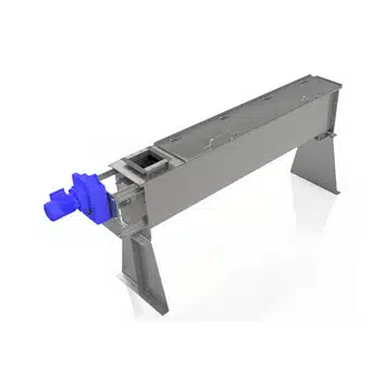 Screw Conveyor Classifier Separates Slurry Mixture Containing Glass Microspheres