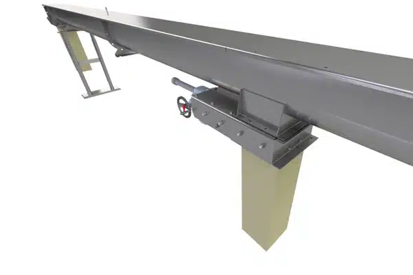 KWS Slide Gates and Chutes Direct Biosolids to Loadout Bins