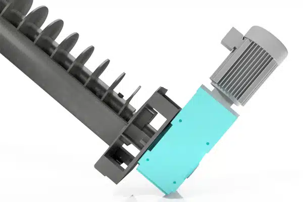 Bulkhead Trough End Protects Drive Unit from Contamination