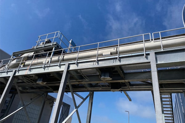 Flexible Chutes Ensure Biosolids are Cleanly Loaded into Trucks