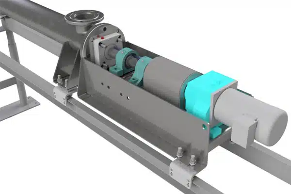 Drive Pedestal Protects Gear Reducer, Bearings, and Motor from Heat