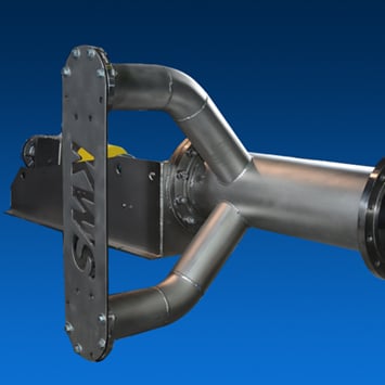High Temperature, Extremely Heavy-Duty Shaftless Screw Conveyors for Pyrolysis Process - KWS Manufacturing