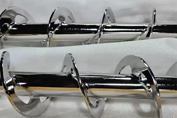 Smooth and Polished Finish Keeps Material from Sticking to Screws