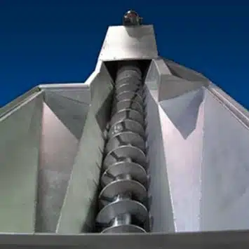 Screw Classifier for Recycled Metal Turnings