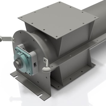 Screw Conveyors for Corn in Masa Making Process