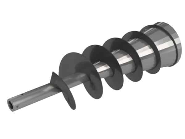 KWS Mass Flow Design Creates Additional Volume Along Length of Screw