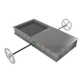 Special Rack & Pinion Slide Gate for Extreme Head Load