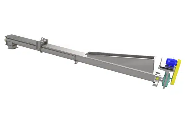 Mass Flow Screw Feeders Meter Palladium Catalyst from Hoppers