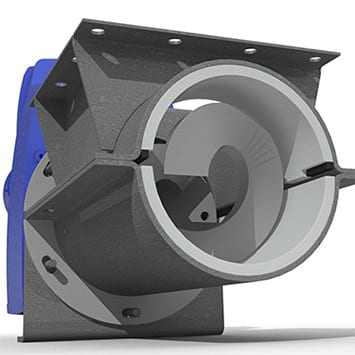 Compact Screw Feeder to Fit Confined Space for Stillwater Mining in Columbus, MT - KWS Manufacturing