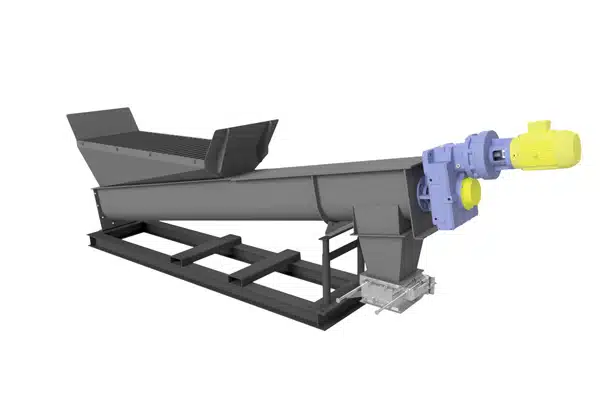 New KWS Screw Feeder is Skid-Mounted for Easy Relocation as Required