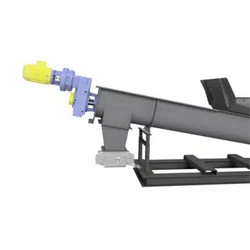 Screw Feeder for Unloading Lamb Meal