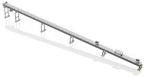 KWS Designed Conveyor for Ease of Maintenance