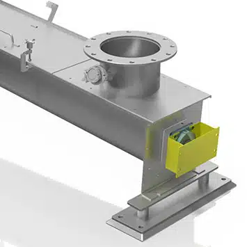 Screw Conveyor for Conveying Peanut Waste at Smuckers in Lexington, KY