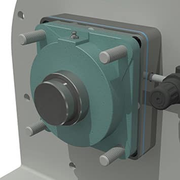 Inclined Screw Feeder for Metering Food Powders at SensoryEffects in Defiance, OH - KWS Manufacturing