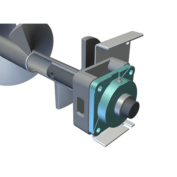 304 SS 2-Bolt End Shafts