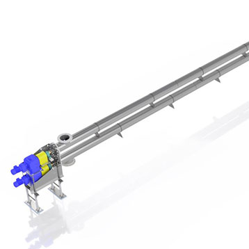 Shaftless Screw Conveyors for Pyrolysis of Waste Plastic and Scrap Tires
