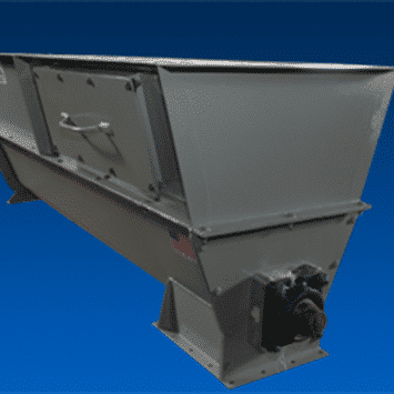 Weigh Belt Spillage Screw Conveyor for Fertilizer Additive - KWS Manufacturing