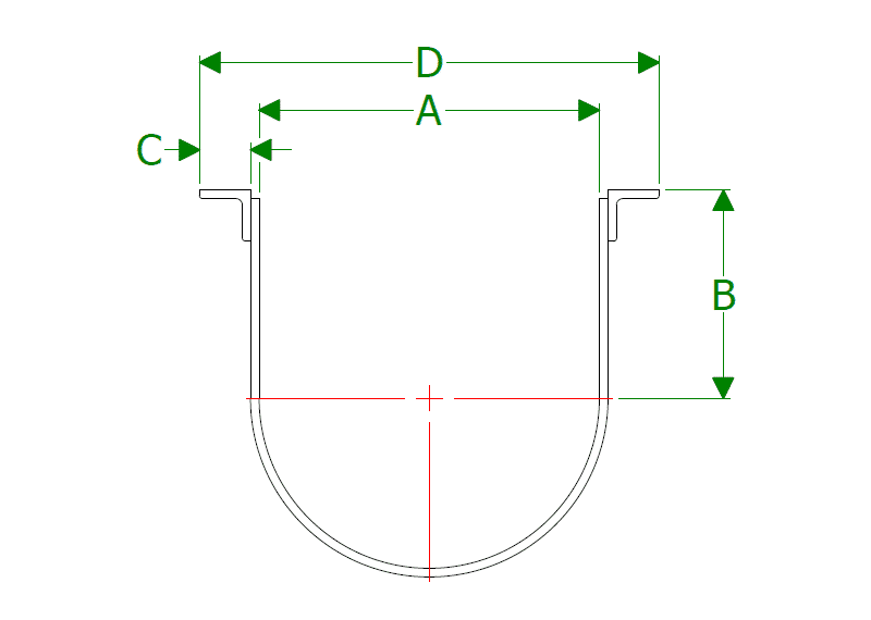 Dimensional Drawing for CEMA Stock Components