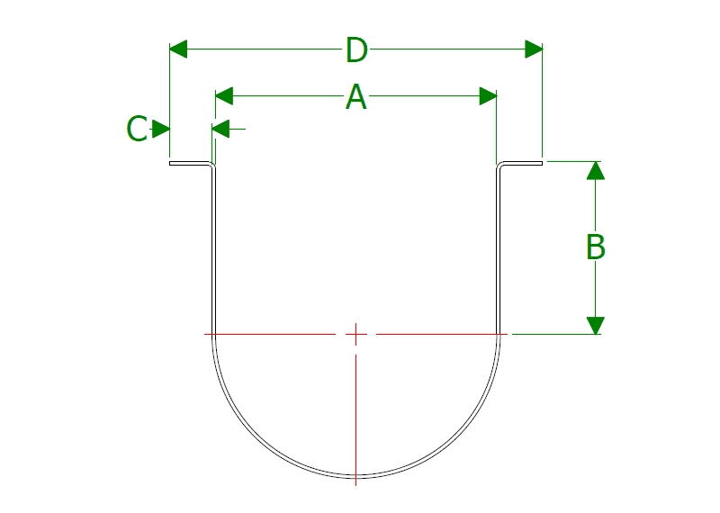 Dimensional Diagram for TUF12316ARWL